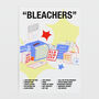 Bleachers 'Dirty Hit' Illustrated Music Album Art Print, thumbnail 4 of 4