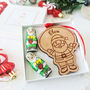 Personalised Santa Decoration And Chocolate Gift, thumbnail 1 of 4