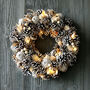 Woodland Flowers And Berries LED Wreath, thumbnail 1 of 1