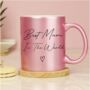 Personalised Mother's Day Pink Glitter Ceramic Mug, thumbnail 8 of 12