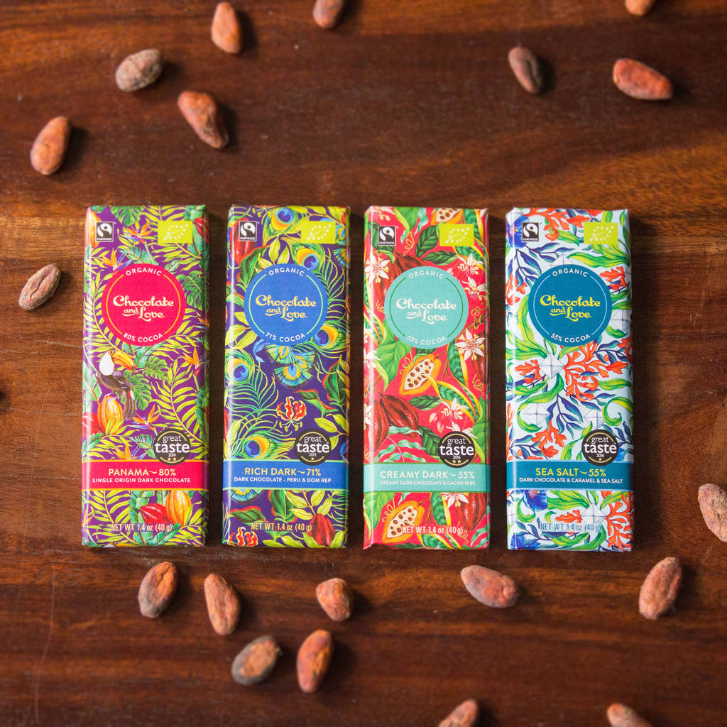 Organic Fairtrade Chocolate Selection