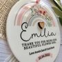 Flower Girl Personalised Keepsake Plaque, thumbnail 2 of 3