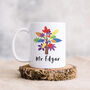 Rainbow Tree Teacher Mug, thumbnail 2 of 3