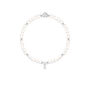 Moonstone And Silver Beads Healing Crystals Bracelet Gift, thumbnail 3 of 6