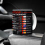 Moto 2026 Gp Season Racing Calendar Mug Red Edition, thumbnail 1 of 6