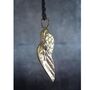 925 Silver Wing Necklace, thumbnail 2 of 4