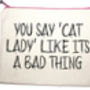 'Cat Lady' Pouch, thumbnail 2 of 4