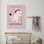 Horse On Scooter Nursery Art Print, thumbnail 2 of 3