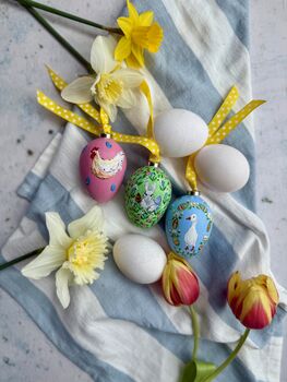 Hand Painted Easter Egg Decoration, 4 of 12