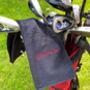 Golf Towel With Embroidered Slogan, thumbnail 4 of 5
