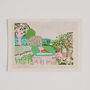 Yoga Mindfulness Art Print Inhale Exhale Poster, thumbnail 1 of 9