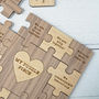 Personalised Reasons I Love You Wooden Jigsaw Puzzle, thumbnail 6 of 6