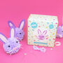 Bunny Pom Pom Decoration Diy Kit, thumbnail 1 of 2