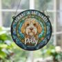 Cockapoo Apricot Memorial Suncatcher, thumbnail 5 of 6