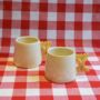 Tapered Espresso Cup With Pasta Handle, thumbnail 2 of 3
