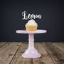 Personalised Acrylic Flavour Cup Cake Topper, thumbnail 3 of 6
