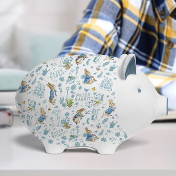 Tilly Pig Peter Rabbit Piggy Bank, 3 of 12