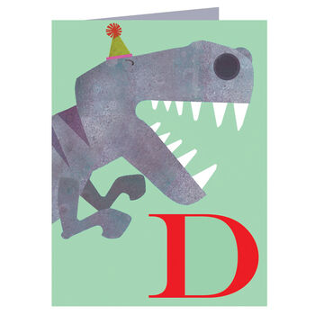 Mini D For Dinosaur Card, 3 of 5