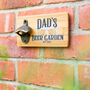 Personalised Wall Mounted Beer Bottle Opener Plaque, thumbnail 4 of 6