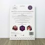 Baby Hand Or Foot Print Framed Ink Keepsake Kit With Two Designs, thumbnail 11 of 12