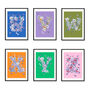 Personalised Floral Initial Print, thumbnail 11 of 11