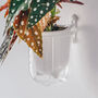 Flo, Self Watering Ceramic And Glass Wall Mount Planter, thumbnail 1 of 12