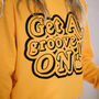 Get A Groove On Women's Slogan Sweatshirt, thumbnail 3 of 4