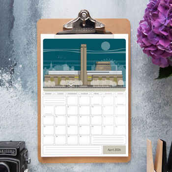 London Landmarks 2026 Calendar, 2 of 6