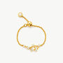 Adjustable Zodiac Constellation Ring With Birthstone, thumbnail 1 of 12