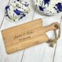 Personalised Acacia Wood Small Serving Board, thumbnail 3 of 3
