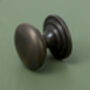 Solid Antique Brass Victorian Kitchen Cabinet Knobs, thumbnail 1 of 2