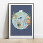 Our Planet A4 Print, thumbnail 1 of 4