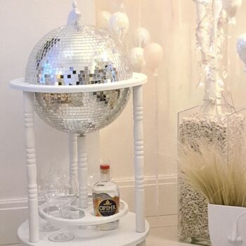 Disco Ball Drinks Trolley Cart, 5 of 6