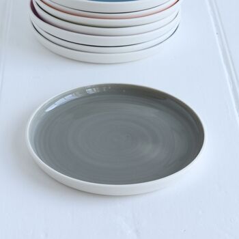 Colourful Handmade Porcelain Tea Plate, 12 of 12