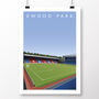 Blackburn Rovers Ewood Park Poster, thumbnail 2 of 8