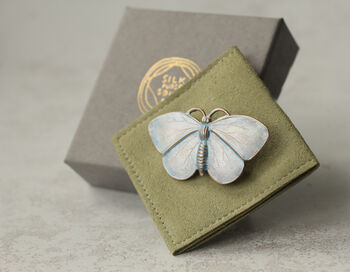 Moth Butterfly Brooch, 3 of 8