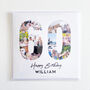 Personalised 60th Birthday Photo Collage Card, thumbnail 6 of 7