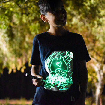 Interactive Glow T Shirt, 3 of 4
