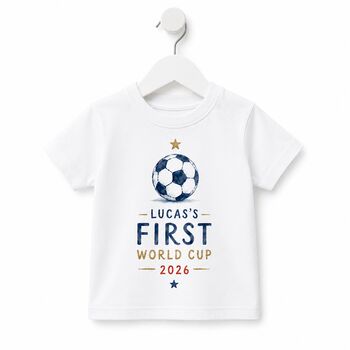 Personalised World Cup Kids T Shirt / Top, 3 of 4