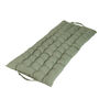 Olive Green Padded Garden Mattress Cushion, thumbnail 2 of 5