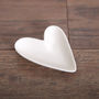 White Porcelain Love Heart Jewellery Tray, thumbnail 4 of 4