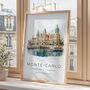 Monte Carlo Monaco Travel Print, thumbnail 3 of 7