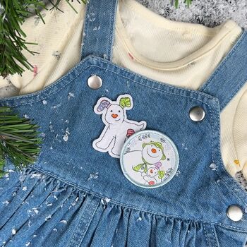 The Snowman And The Snowdog | Snowdog Character Sew On Patch, 2 of 3