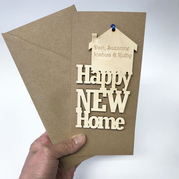 Personalised New Home Congratulation Card, 3 of 12