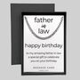 Curb Chain Amazing Father In Law Birthday Gift, thumbnail 1 of 6