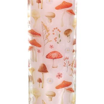 Mushroom Print Enchanted Forest Tube Candle, 4 of 4