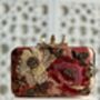 Florence Printed Embroidered Clutch Bag, thumbnail 3 of 8