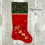 Personalised Fabric Christmas Stocking, thumbnail 7 of 12