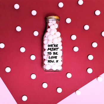Personalised Valentine's Mints Bottle, 3 of 4