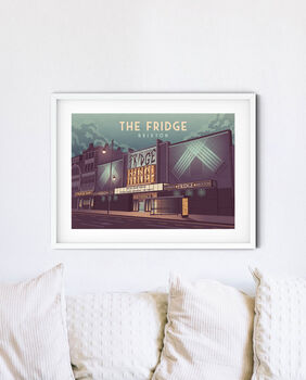 The Fridge Nightclub London Travel Poster Art Print, 3 of 8